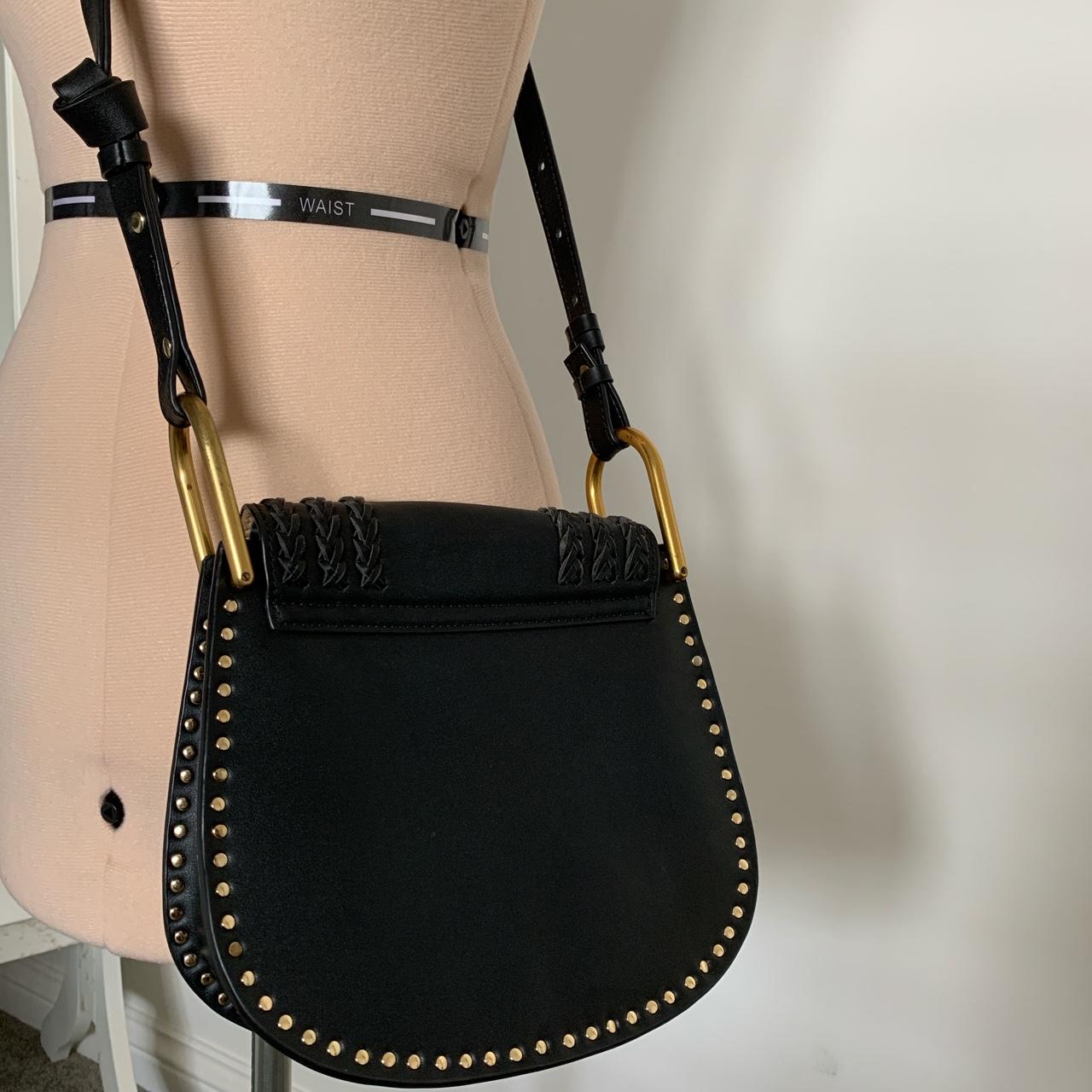 leather cross body bag Medium size, great shape Gold... Depop