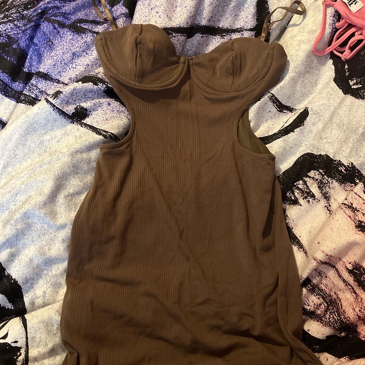 Glassons Women's Brown Dress Depop