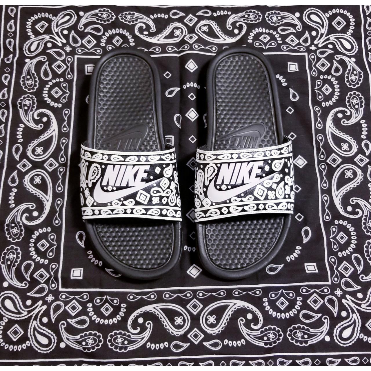 nike bandana slides