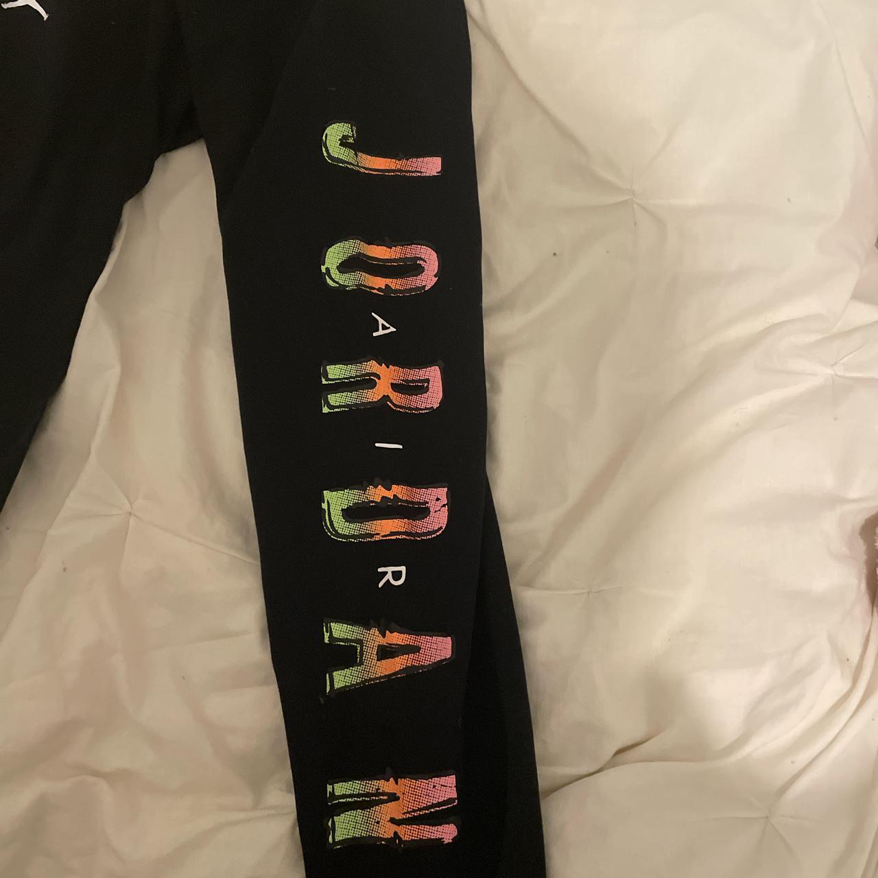 mens black jordan joggers