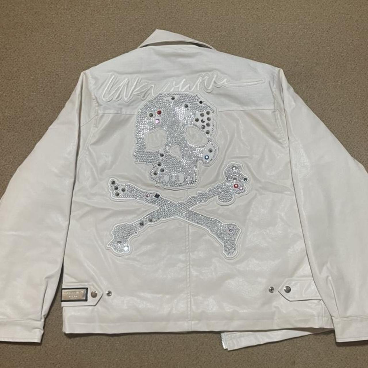 Unknown London vegan leather rhinestone skill | Depop