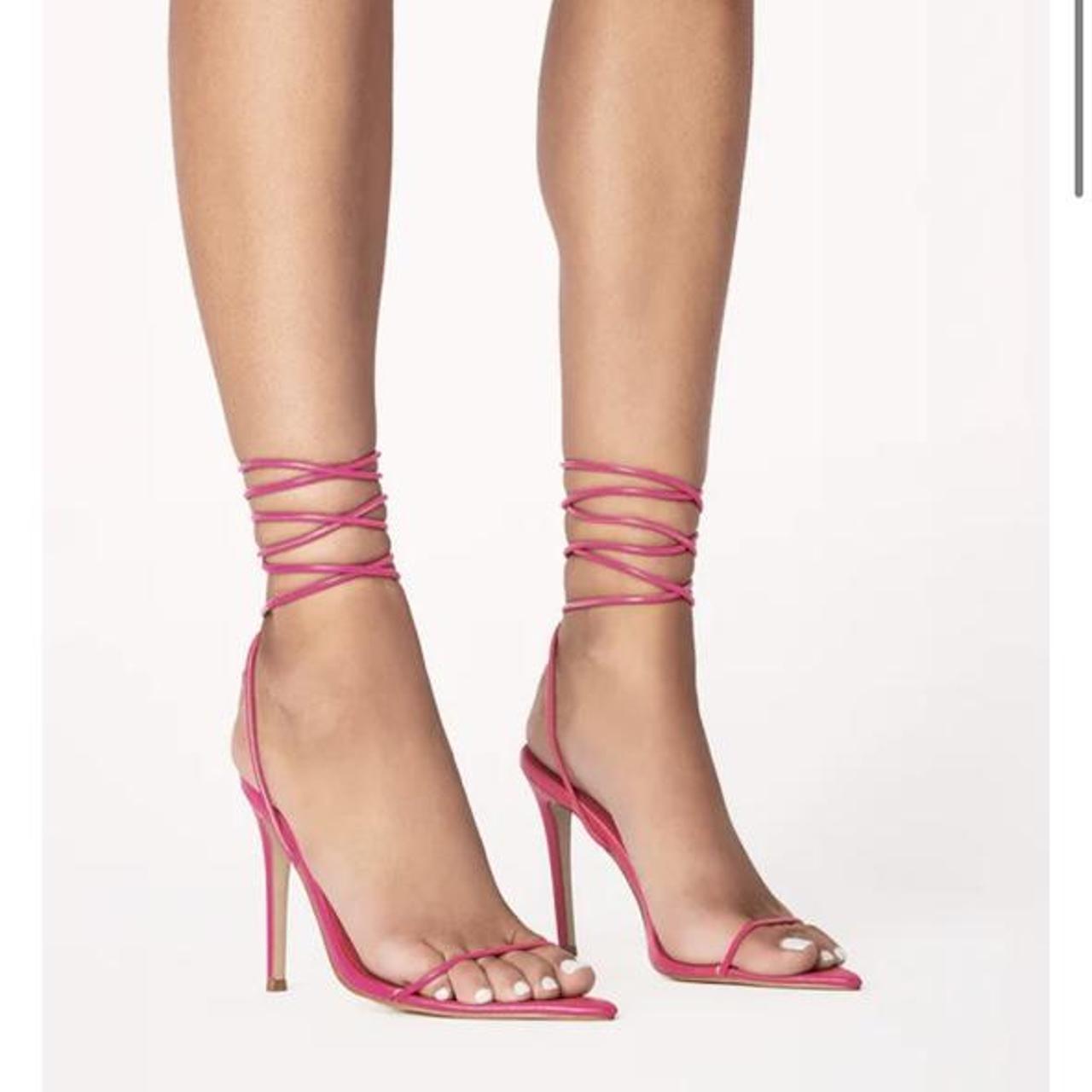 Billini pink Roma heels never worn before! Size 7... Depop