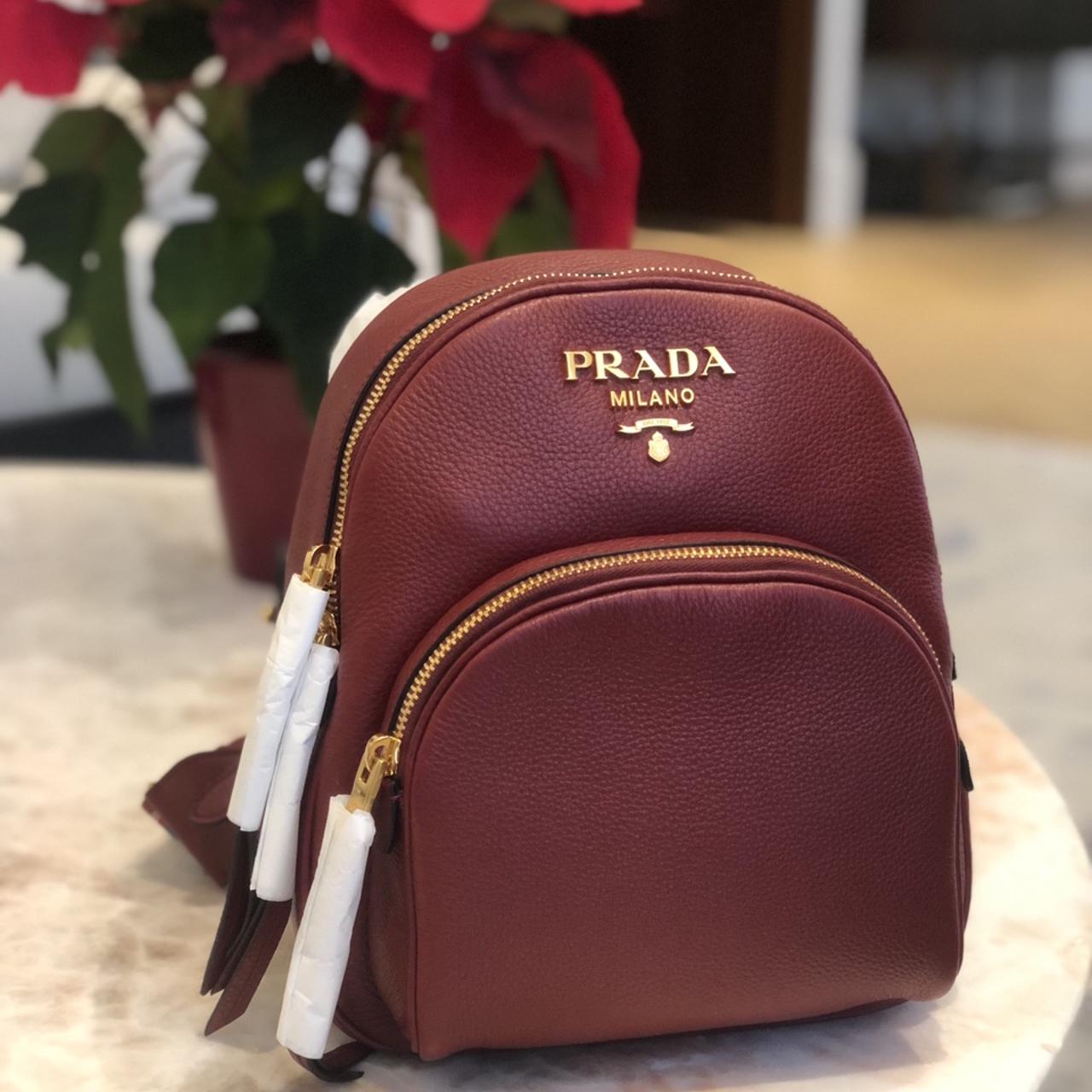 Pin by Imene Gorgi on Bricolage | Prada backpack, Bags, Luxury backpack