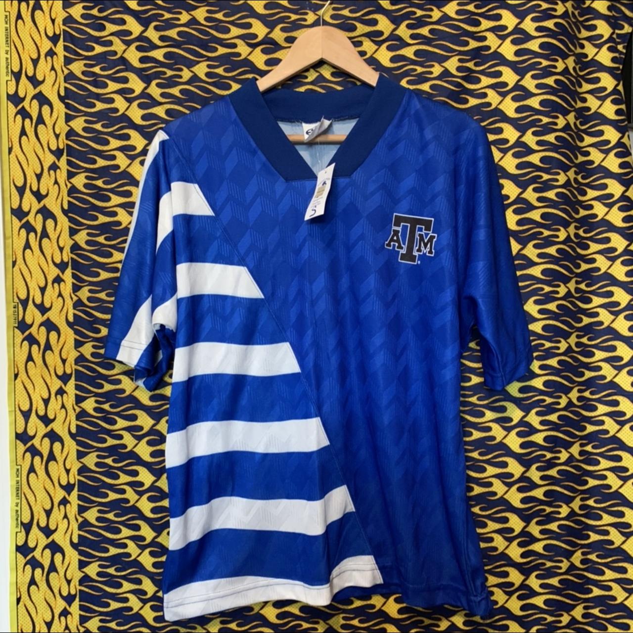 vintage-90-s-texas-a-m-university-soccer-jersey-depop