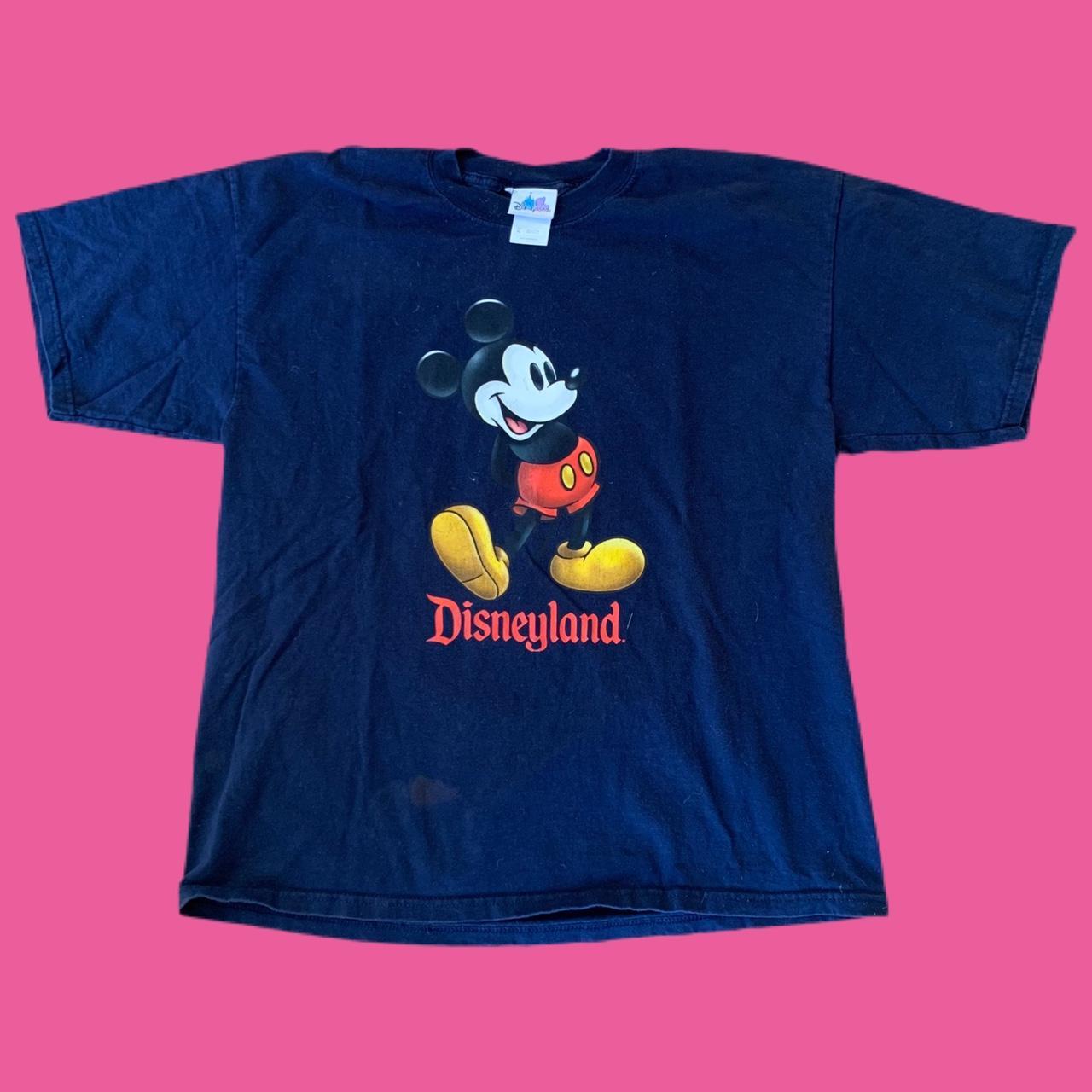 Vintage Disneyland Resort Mickey Mouse T-shirt... - Depop