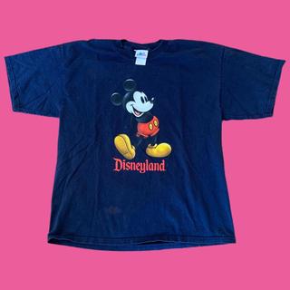 Mickey and Goofy Disney shirt two tone split, paint - Depop