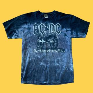 Vintage liquid blue tie dye Raiders T-shirt size - Depop