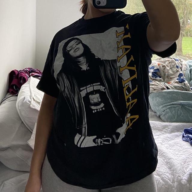 Aaliyah graphic t-shirt , Worn only a few times, too