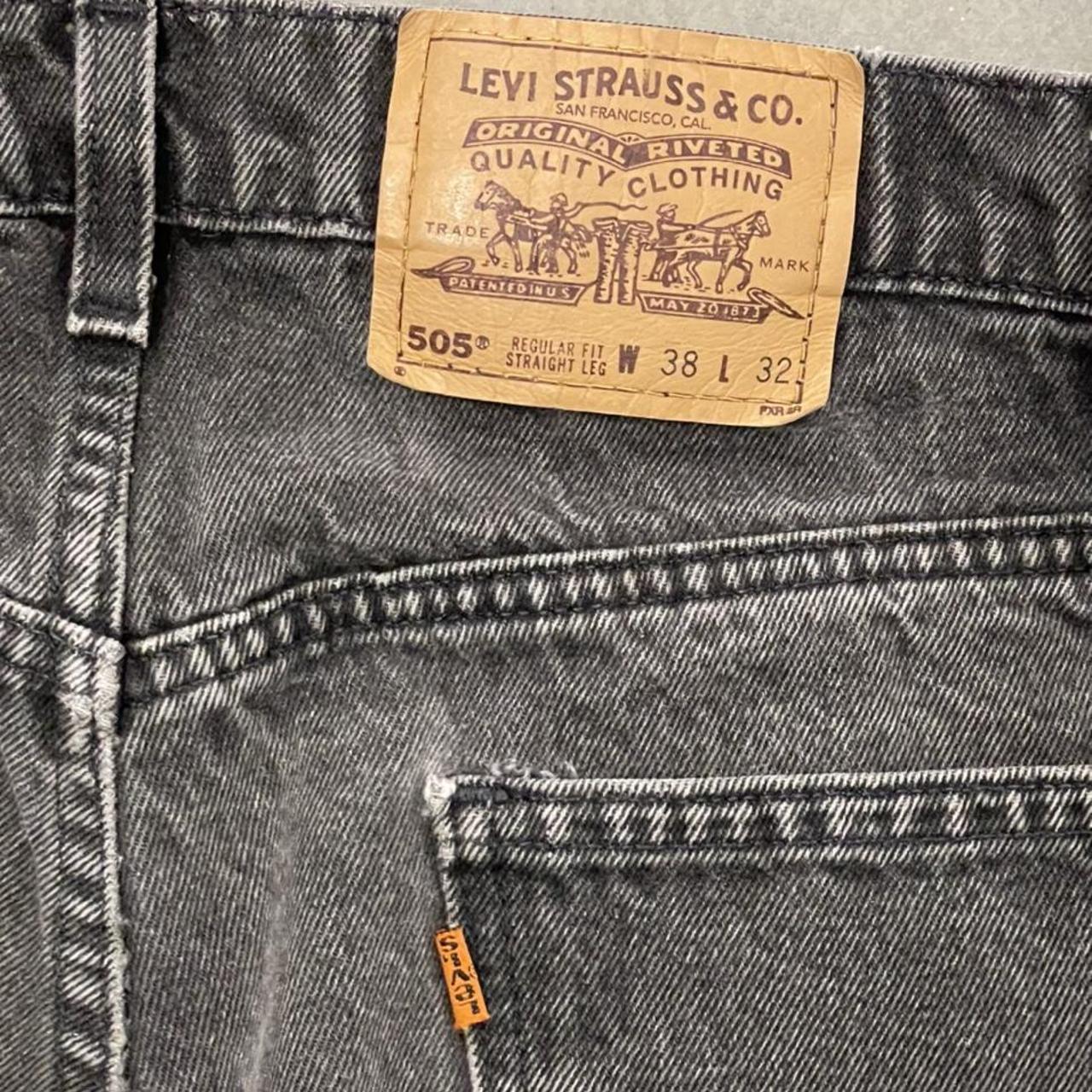 Vintage Mens Orange Tab Levi’s Jeans • Size 38” x... - Depop