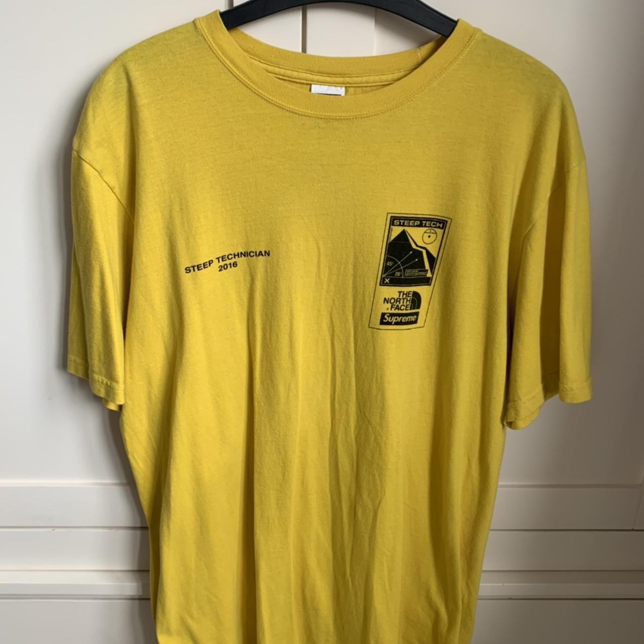 North face clearance supreme shirt