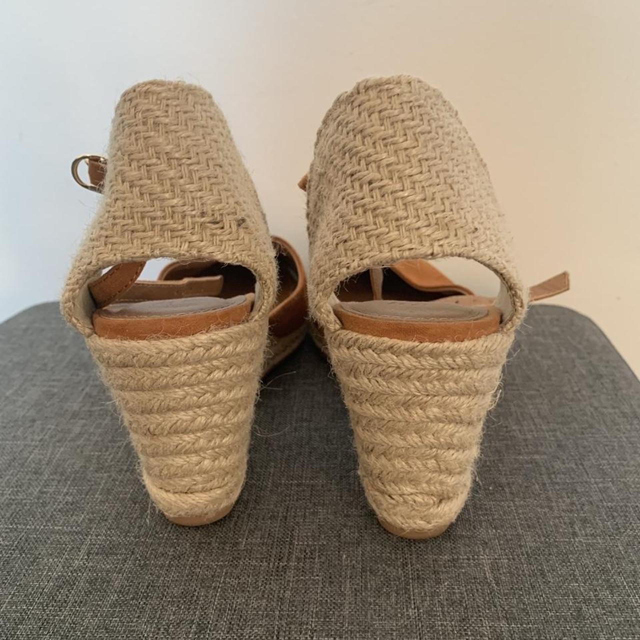 H&M Women's Tan Espadrilles | Depop