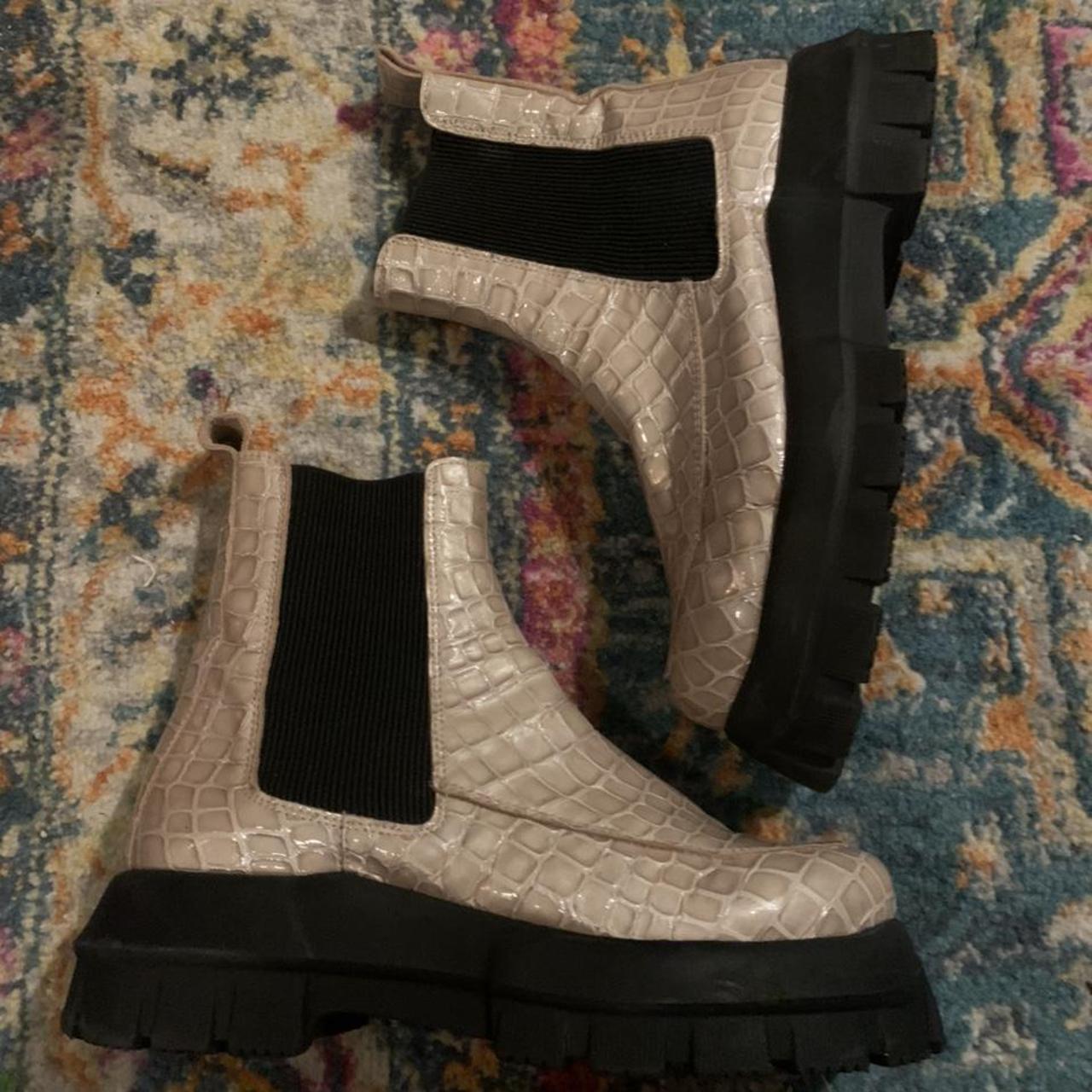 crocodile boots topshop