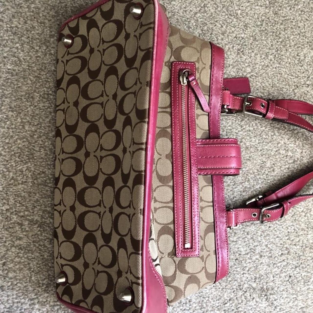 coach pink and yellow (and gold) y2k vintage poppy - Depop