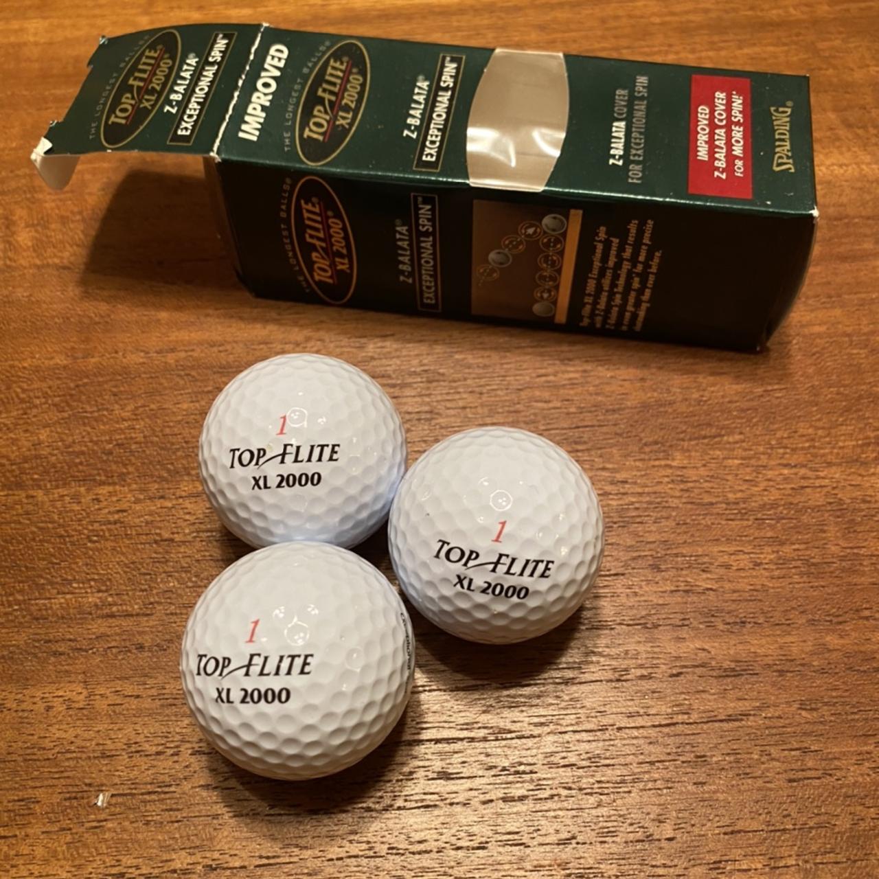 Top Flite XL 2000 3 pack of golf balls Brand new - Depop