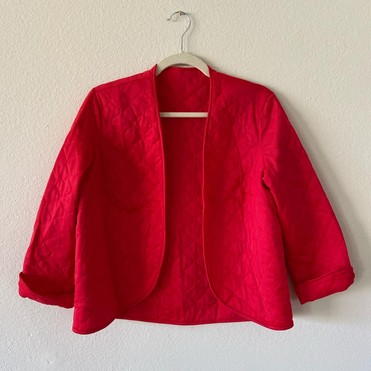 Product Image 1 - Vintage quilted jacket liner. Bright