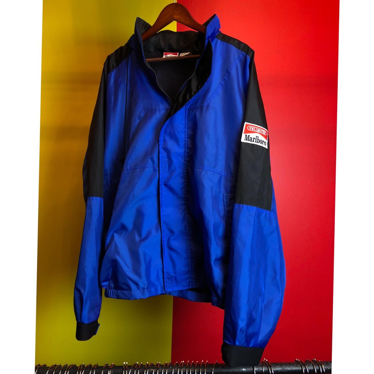 90s Marlboro Jacket XXl #vintagemarlboro #marlboro... - Depop