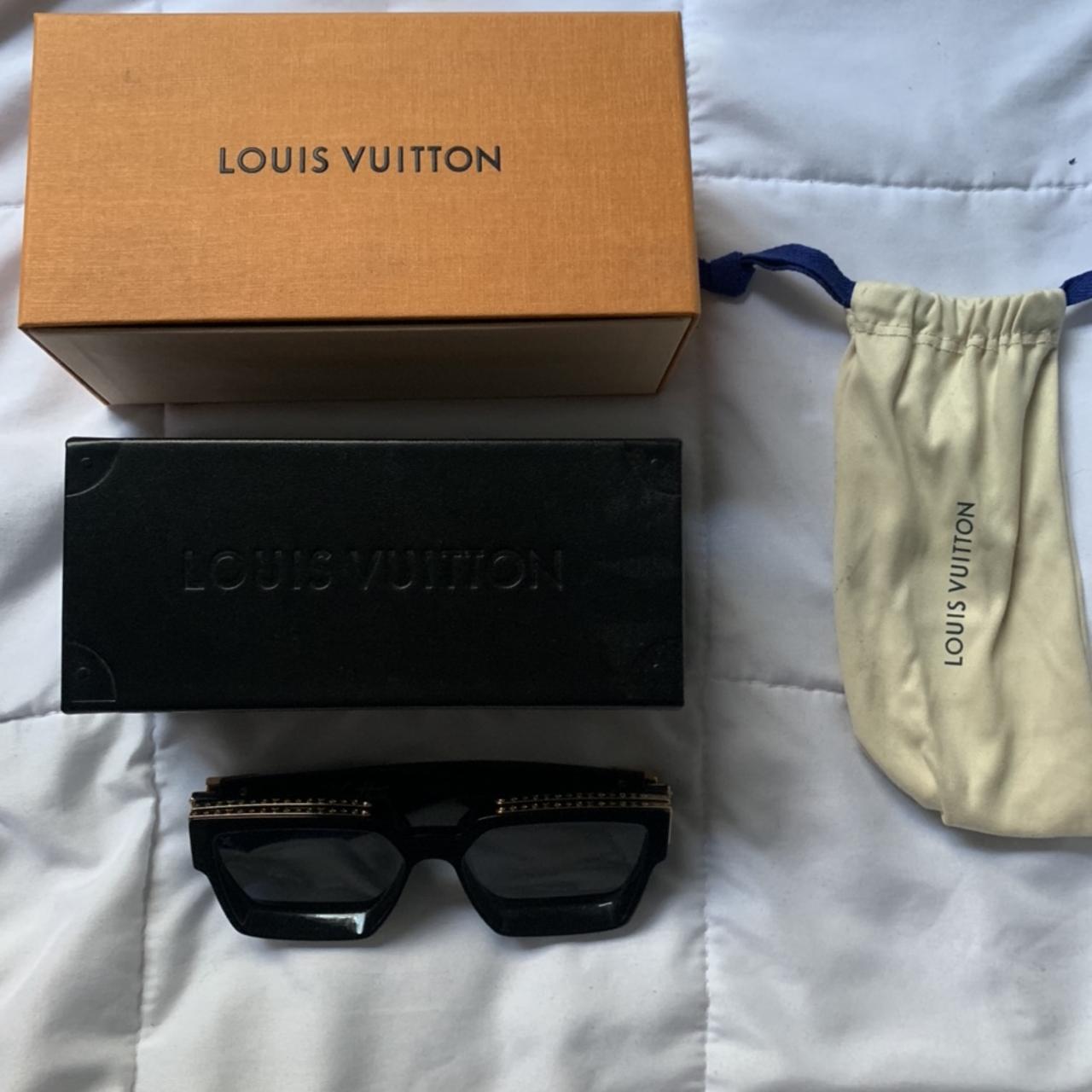 Louis Vuitton 1.1 Millionaires square sunglasses in - Depop