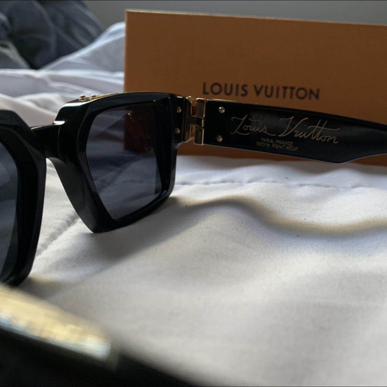 Louis Vuitton 1.1 Millionaires Sunglasses Green - Depop