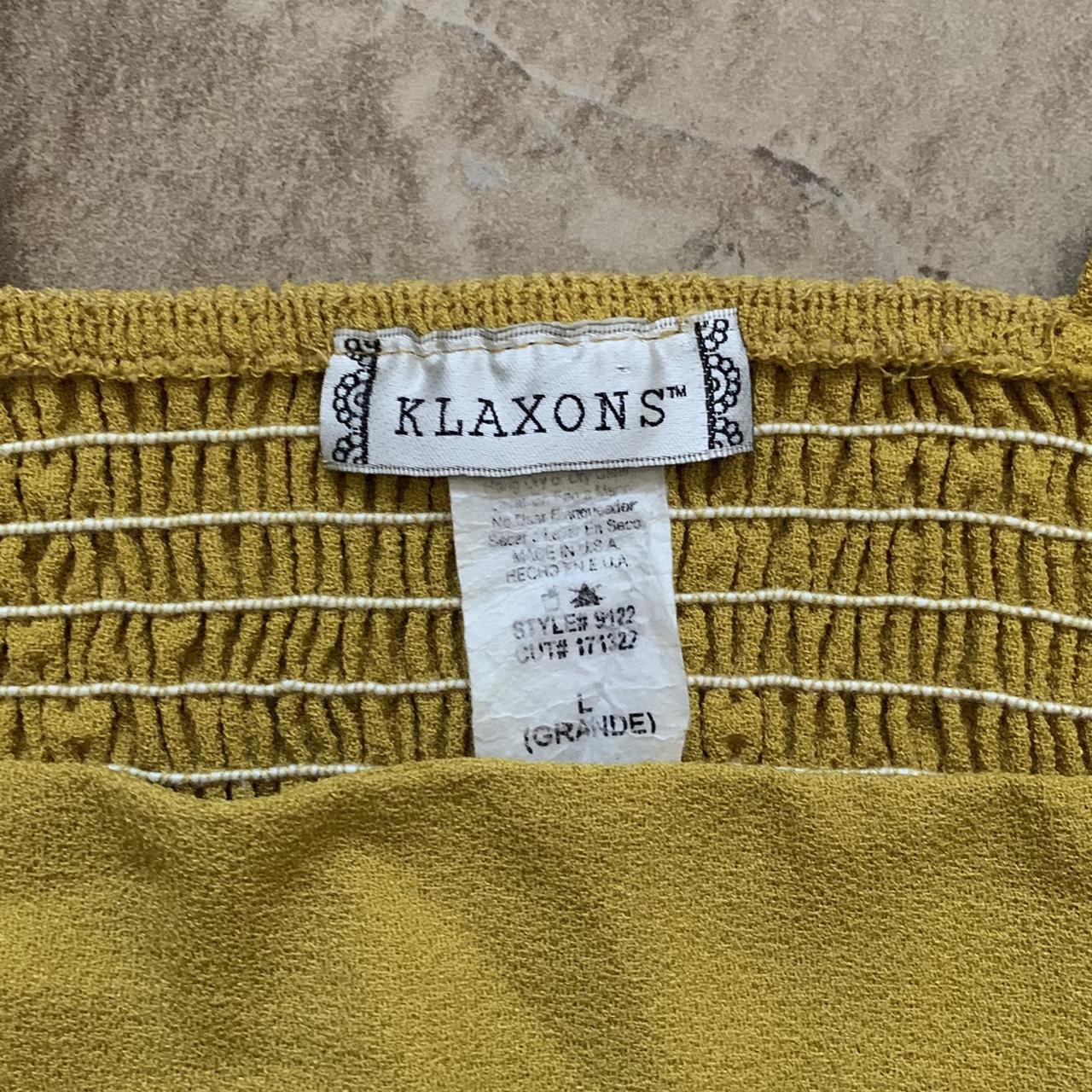 mustard yellow, cropped, partially stretchy brand:... - Depop