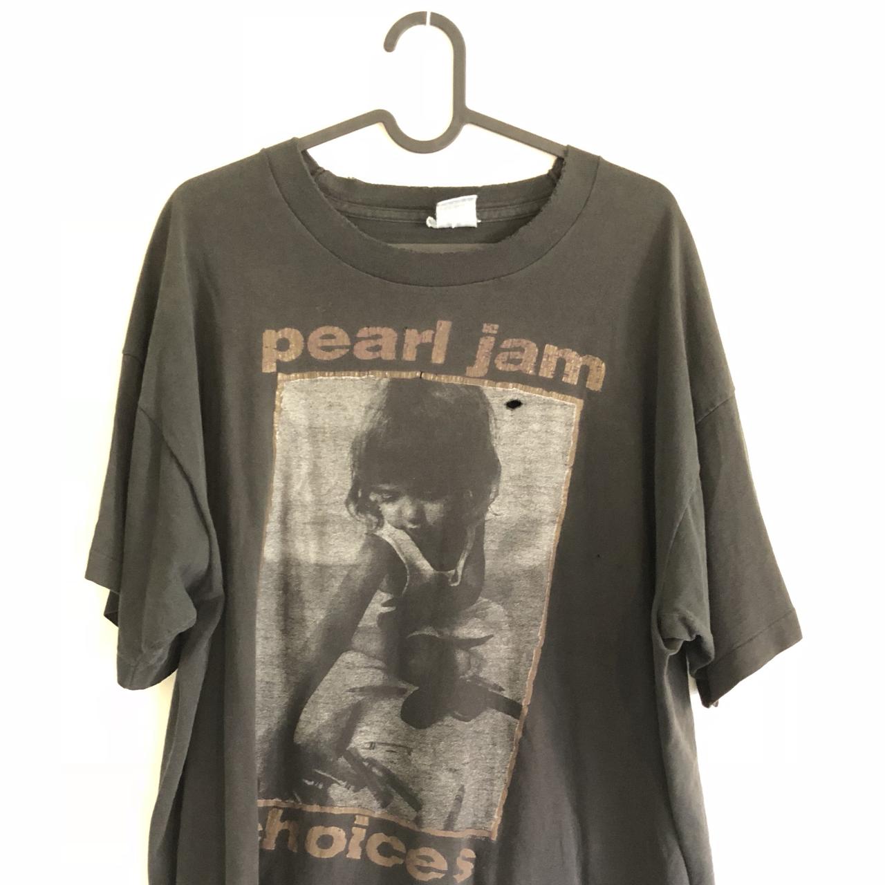 vintage pearl jam choices shirt