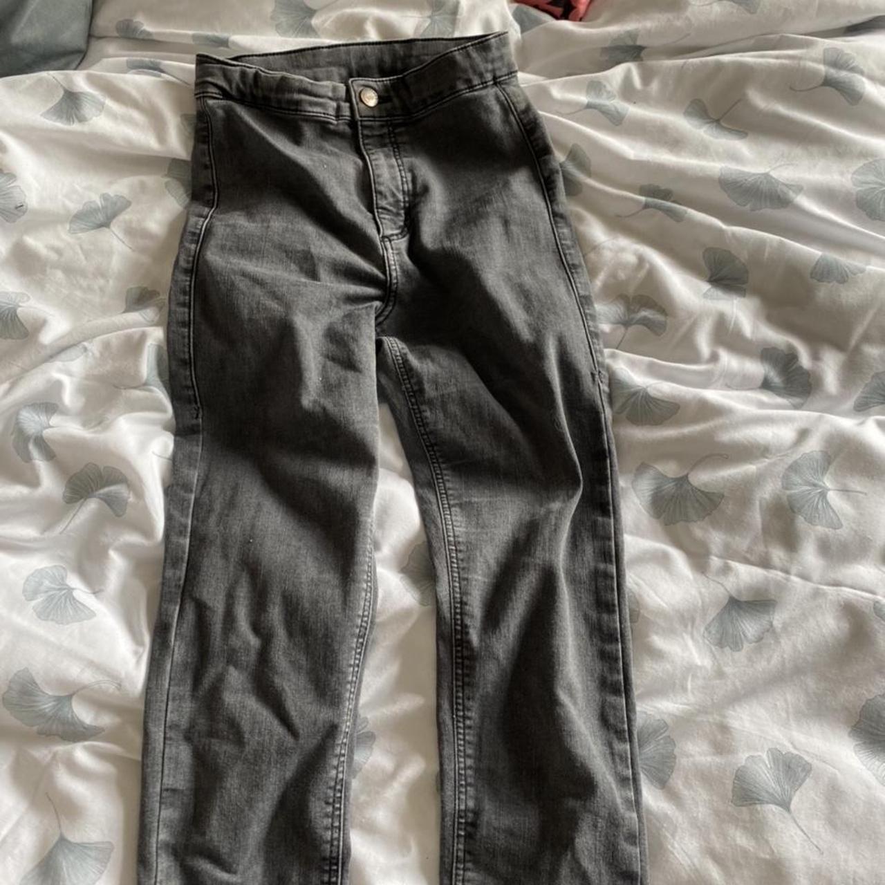 Topshop black skinny jeans Waist 26, length... - Depop