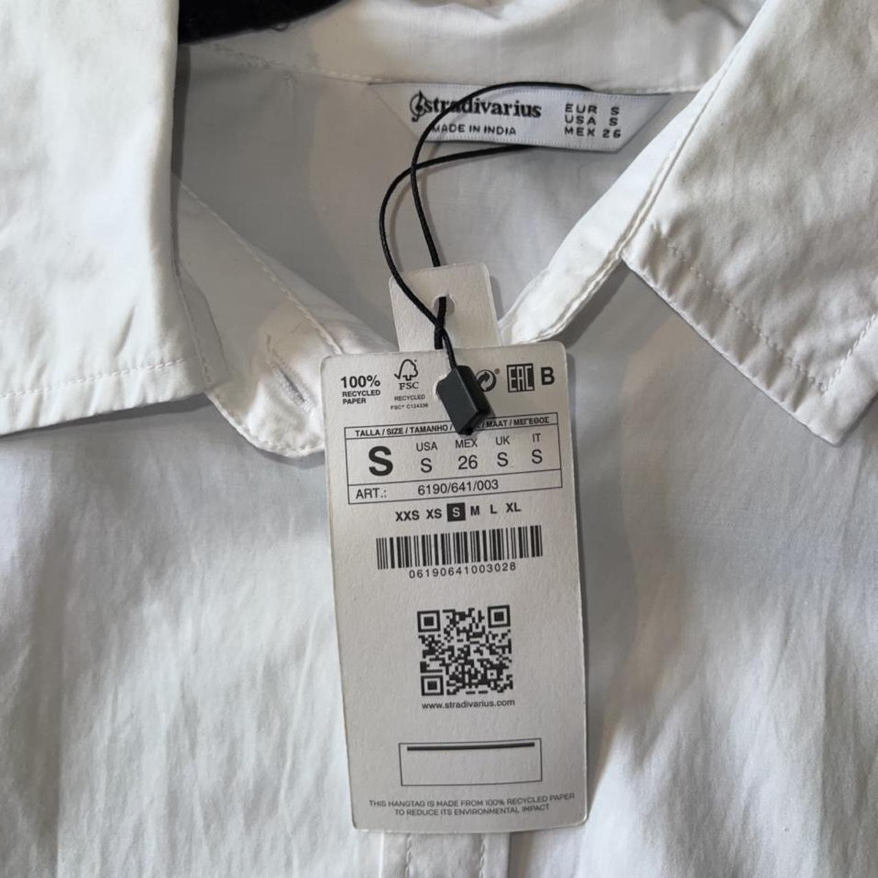 Stradivarius Women's White Shirt (2)