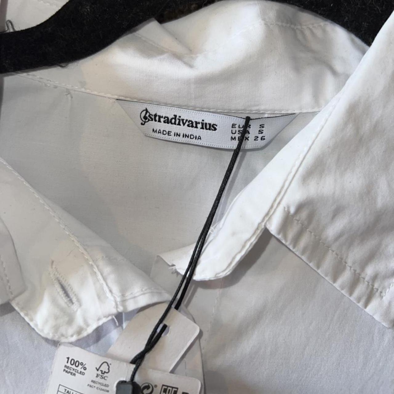 Stradivarius Women's White Shirt (3)