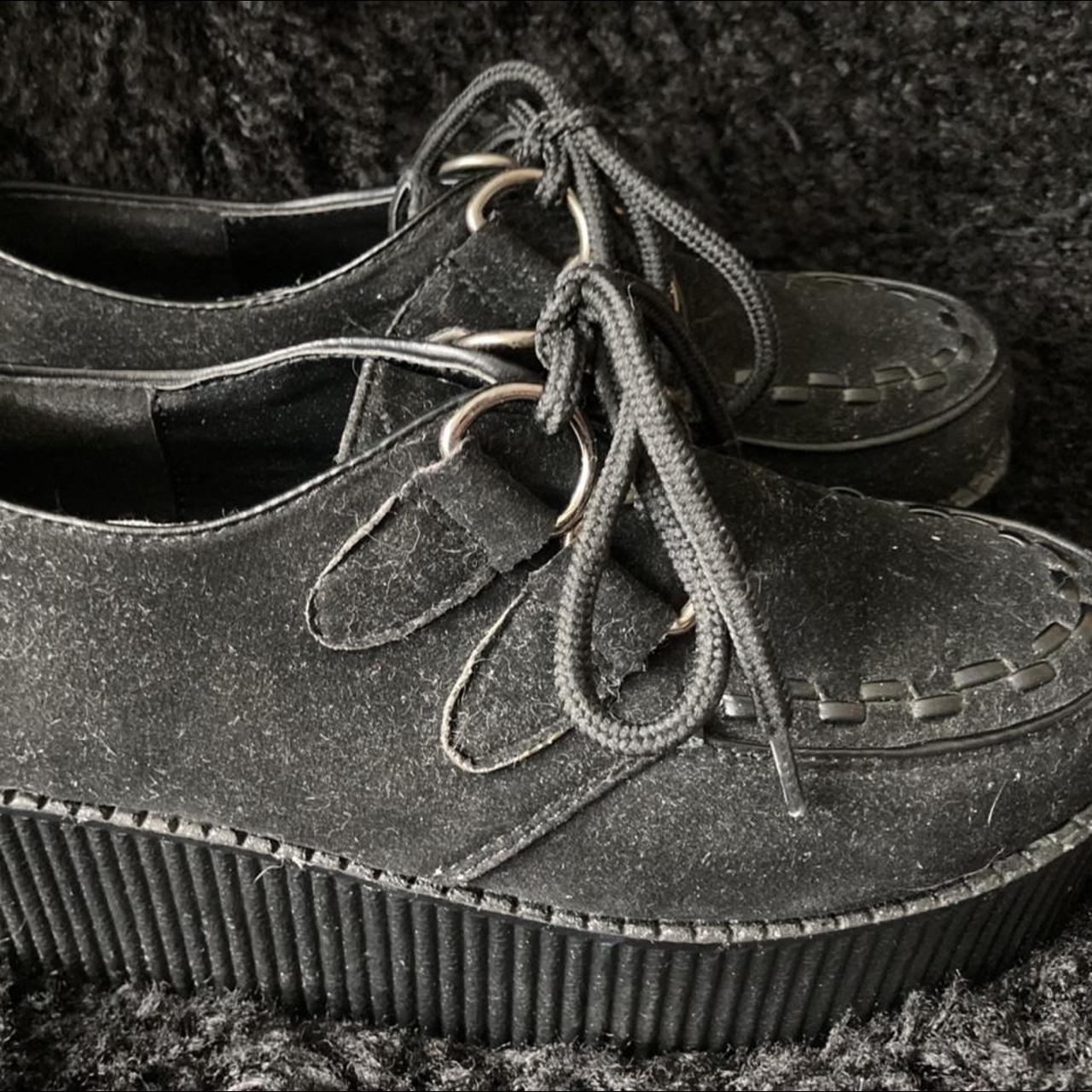 Black Platform Creepers Essex Glam brand (Demonia... Depop