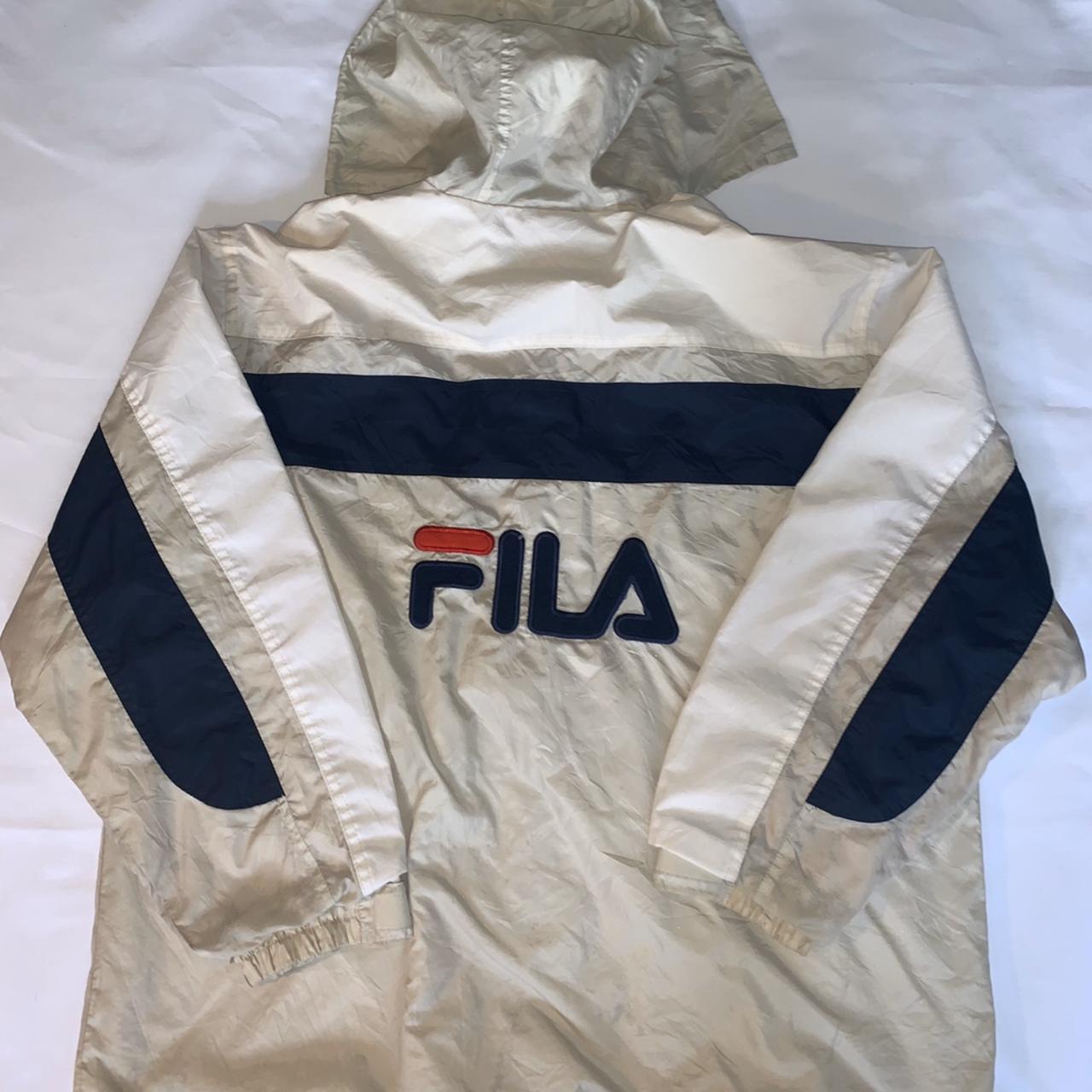 Fila store cream jacket