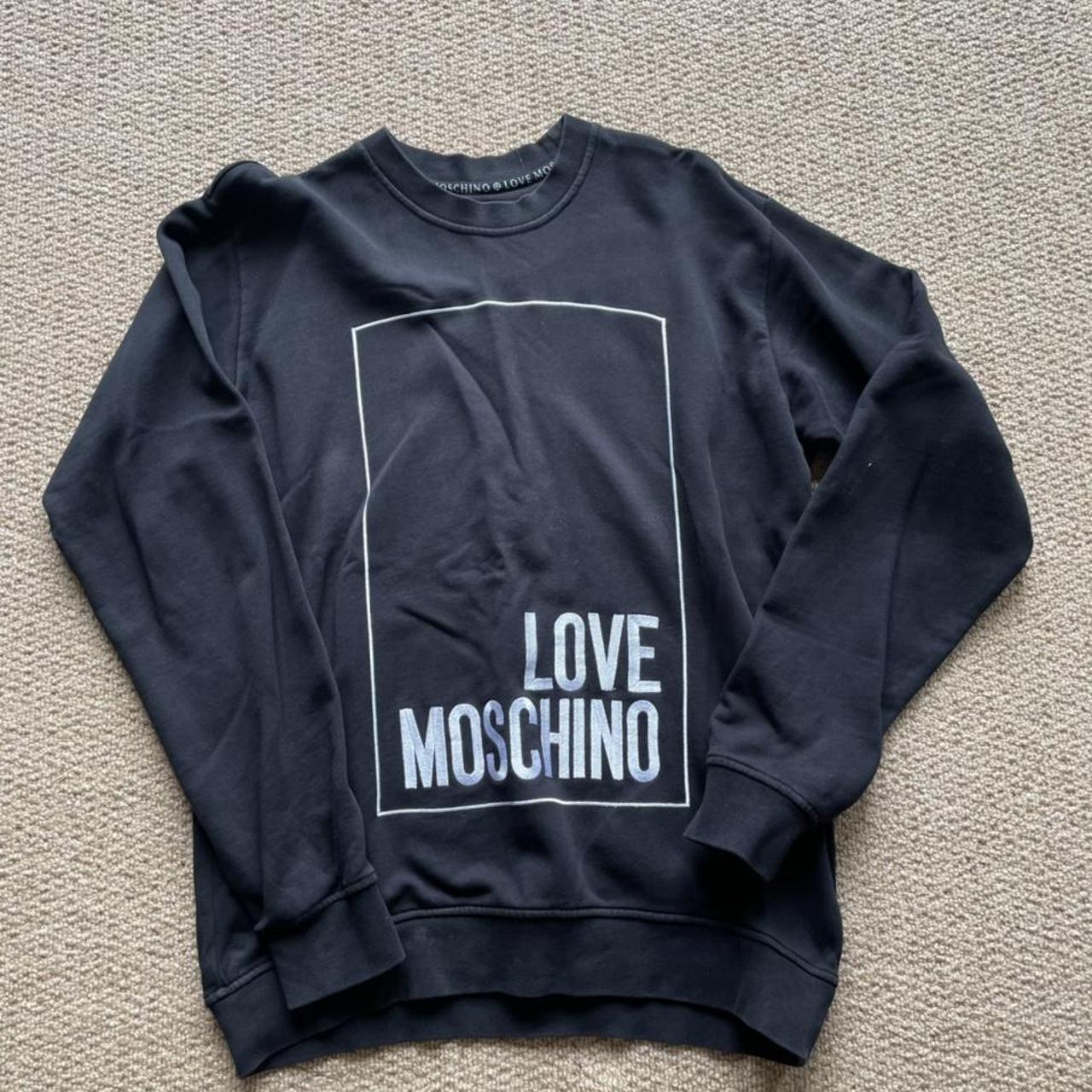 Love moschino sweater great condition #moschino - Depop