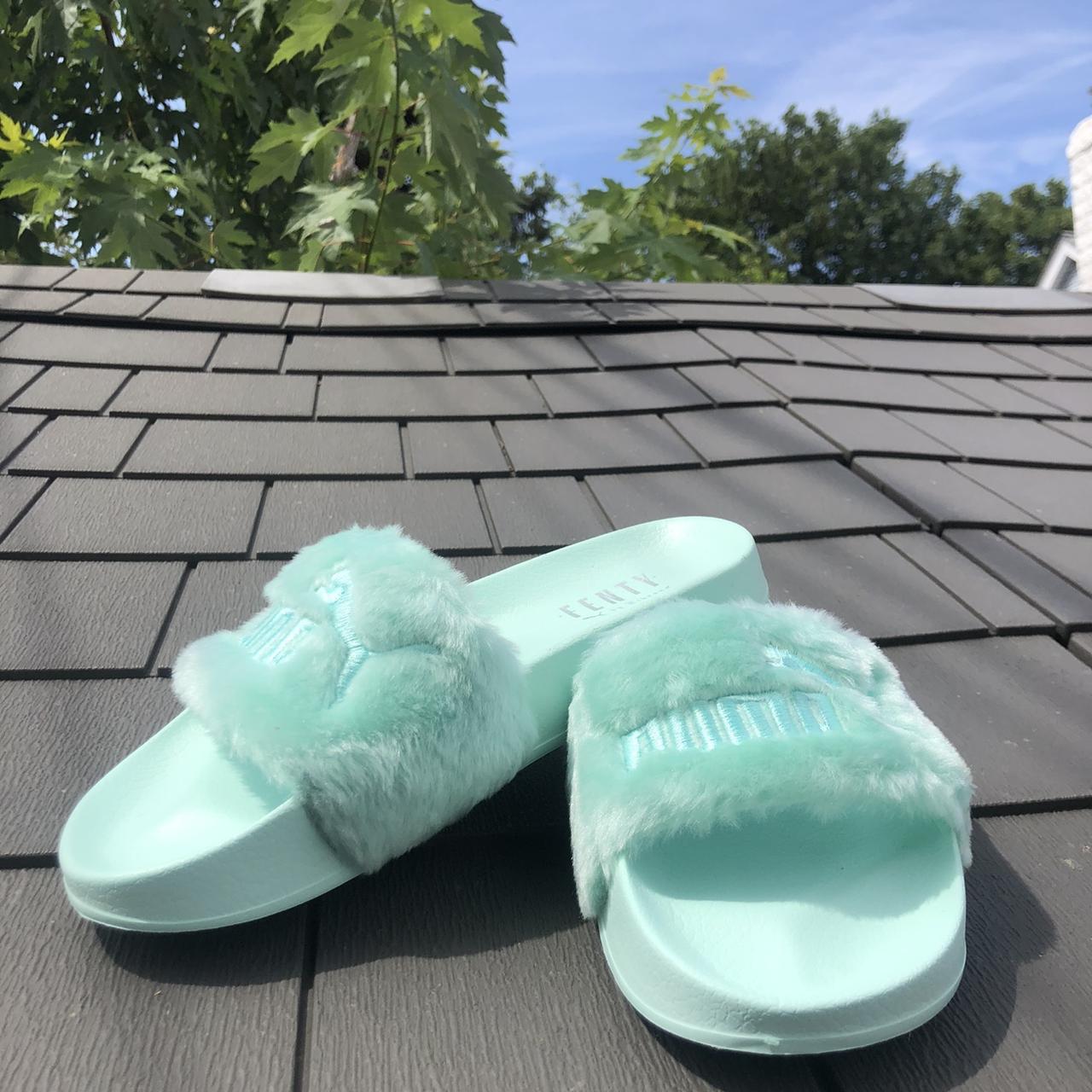 Fenty shop slides green