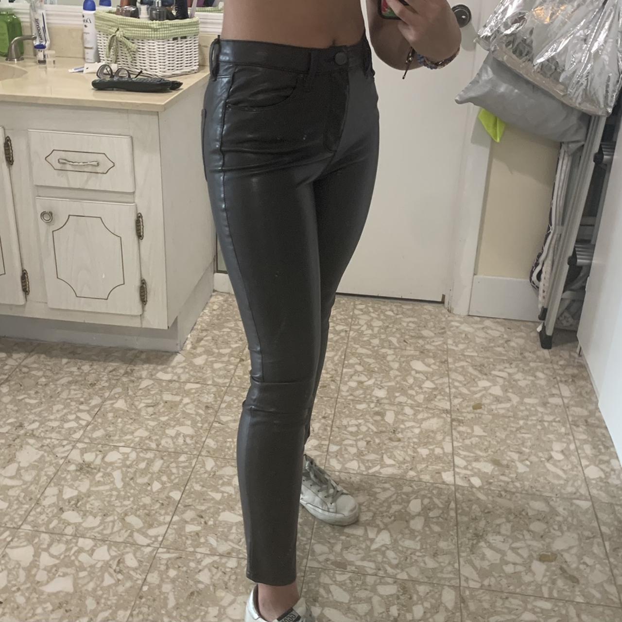 bdg leather pants