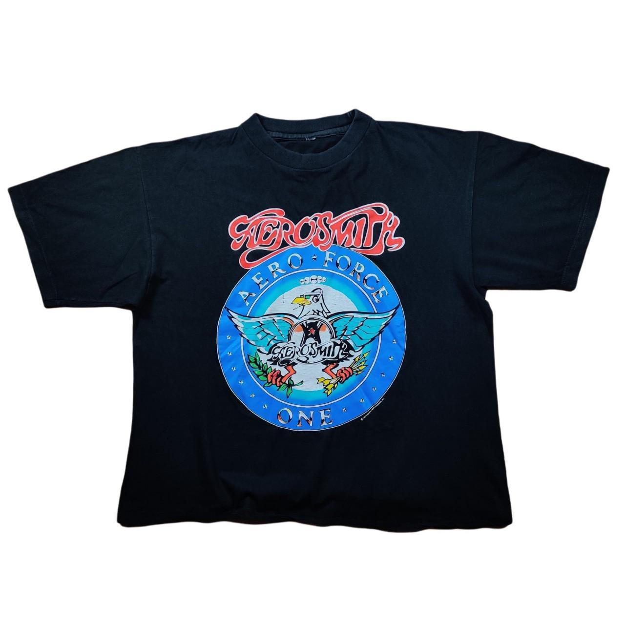 & Other Stories Men's Black and Blue T-shirt