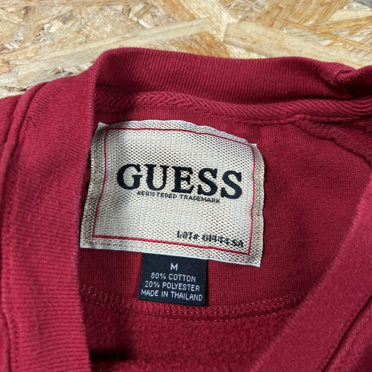 GUESS JEANS USA VINTAGE SPELLOUT SWEATSHIRT Y2K 90S... Depop