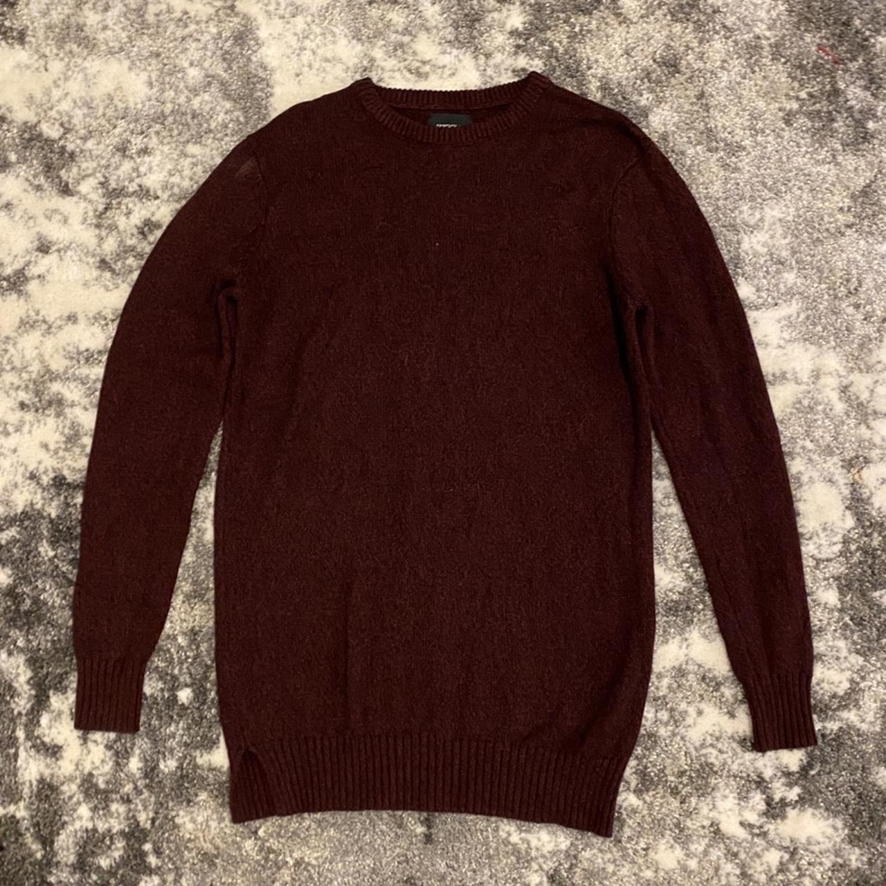 Men’s sweater Forever 21 Size XS Extra long... - Depop