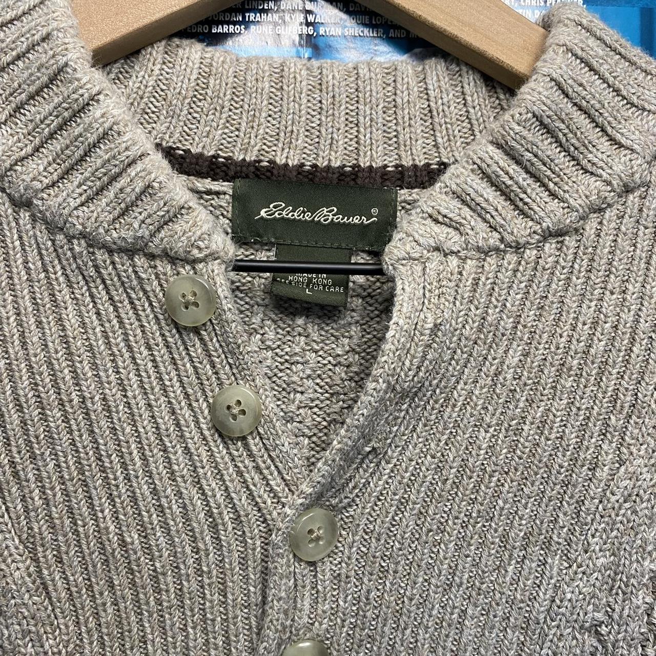 eddie bauer knit sweater amazing eddie bauer knit... - Depop