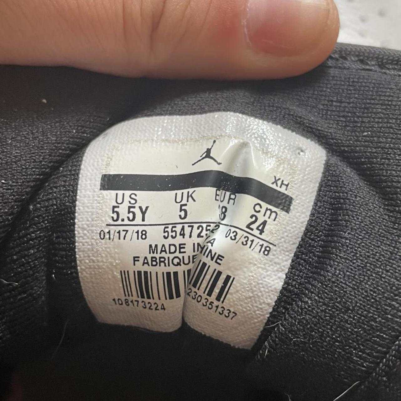 black and white female jordans