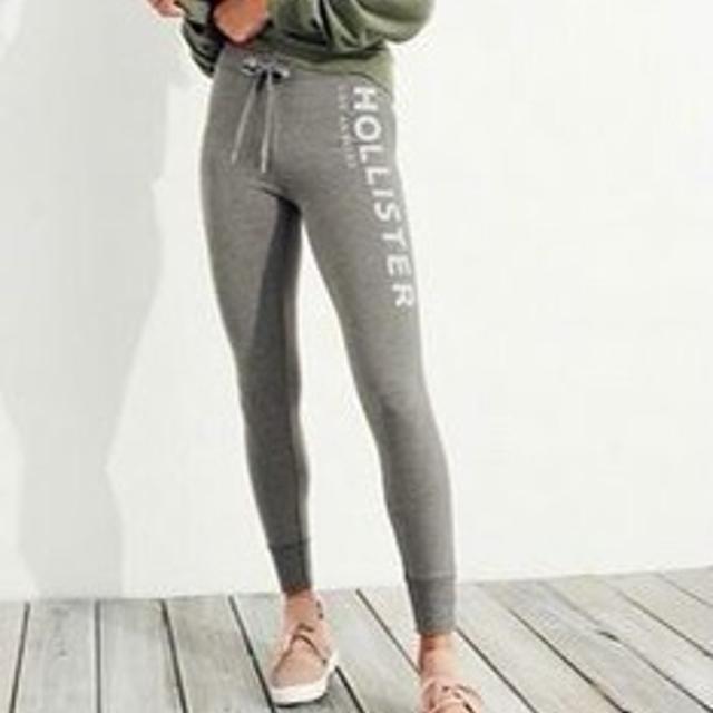 Hollister hot sale fleece leggings