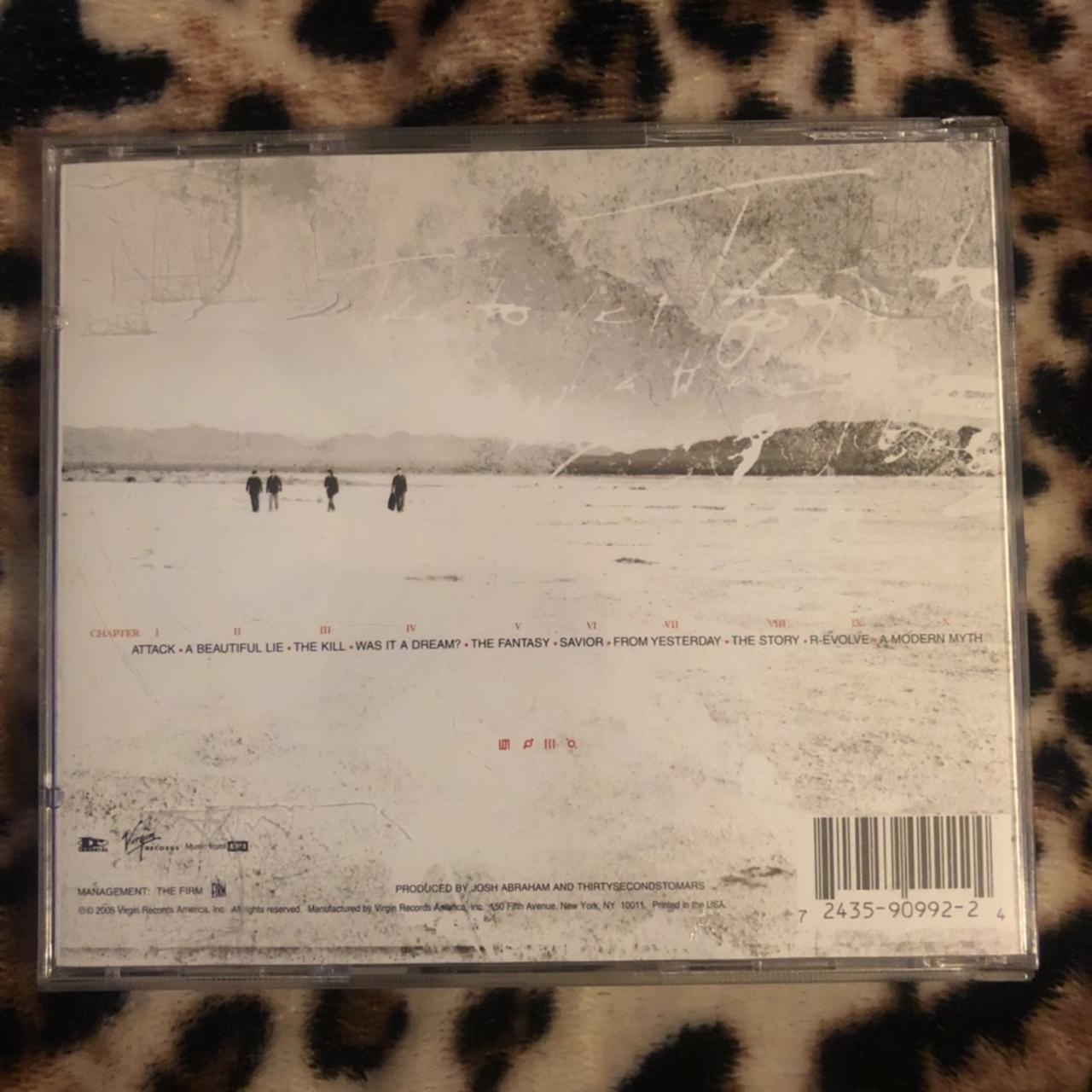 THIRTY SECONDS TO MARS CD💿 ️ (Minor scratch on... Depop