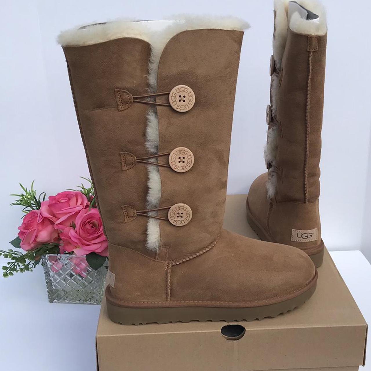 Ugg bailey button triplet ii boot sale