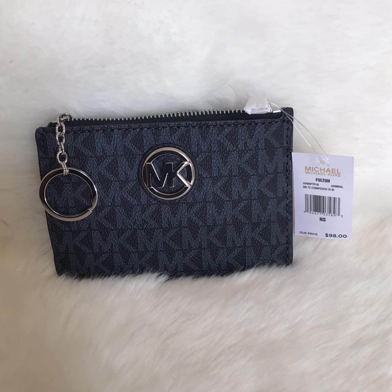 Michael kors deals fulton backpack blue