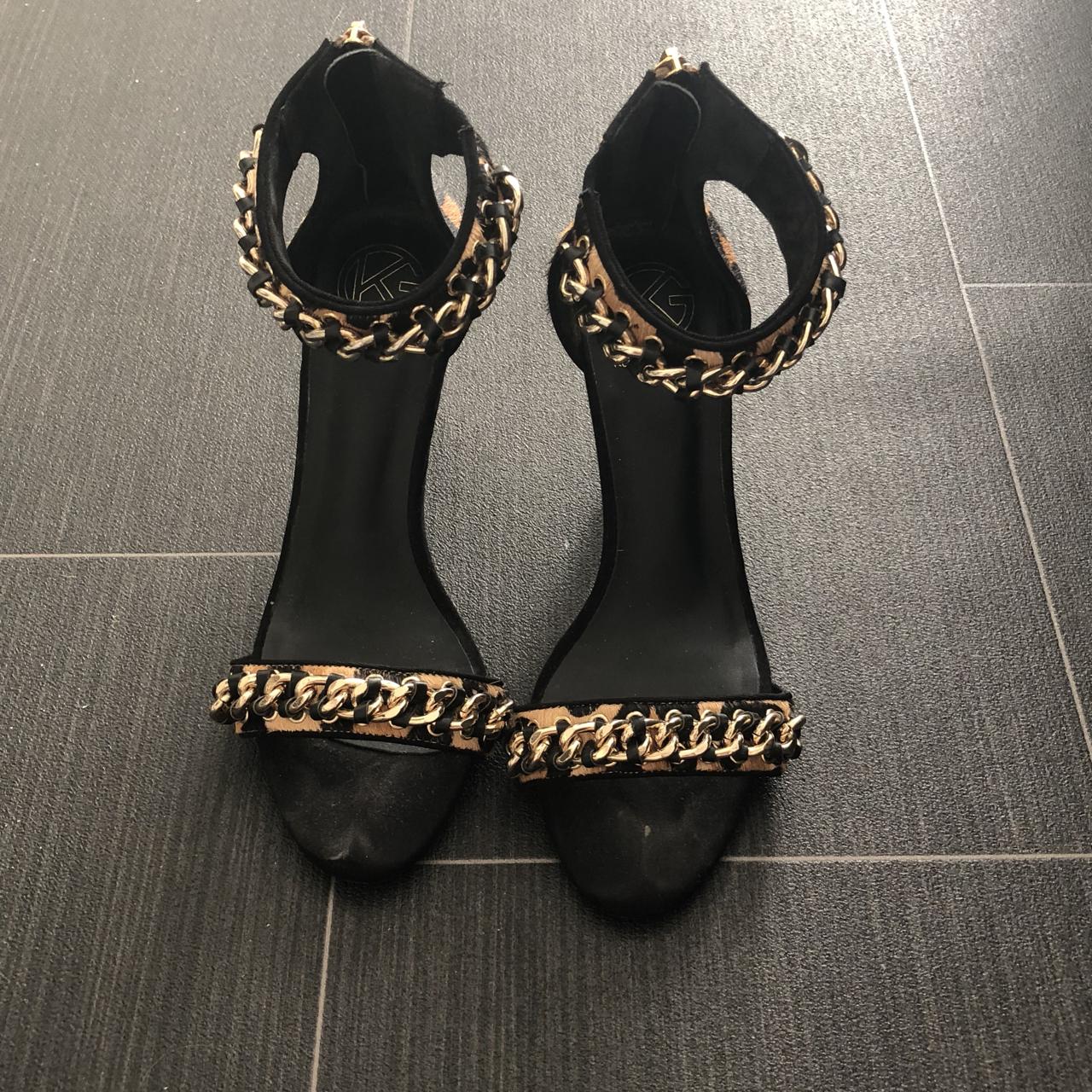 Kurt geiger leopard on sale sandals