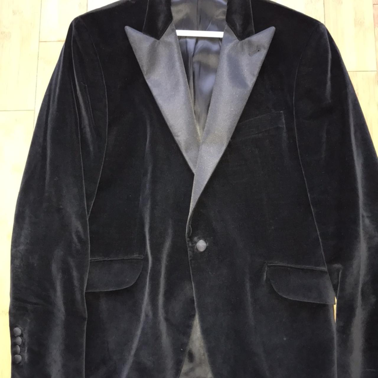 Hackett on sale velvet blazer