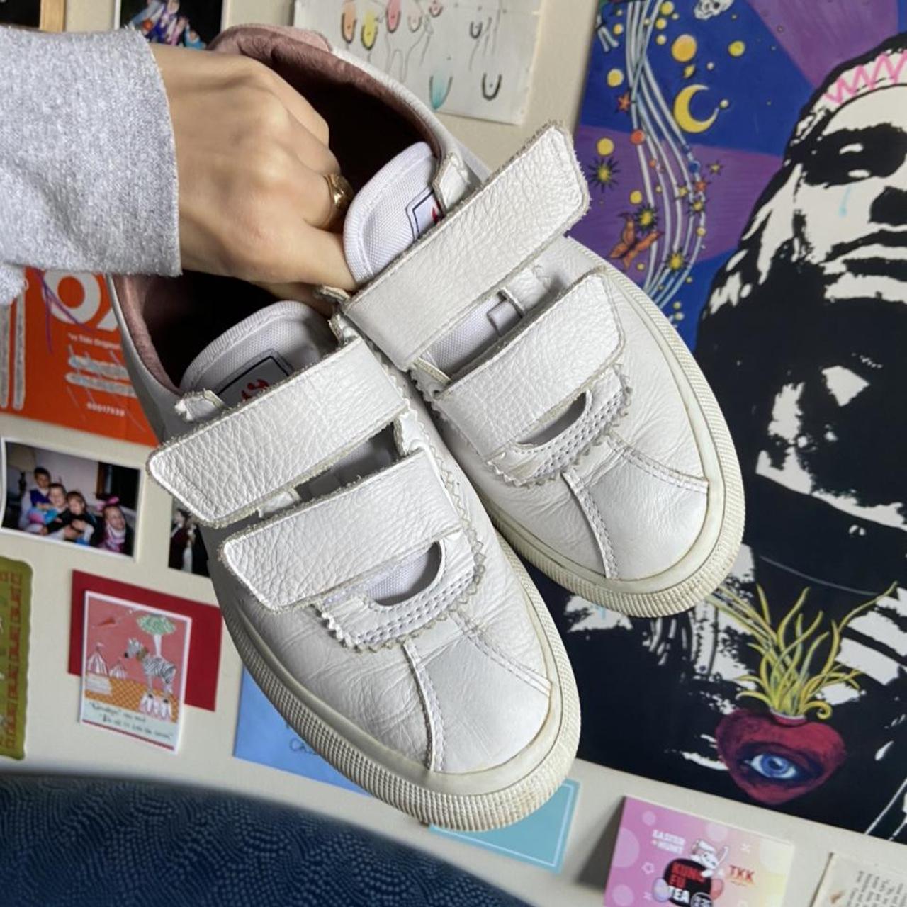 superga velcro platform