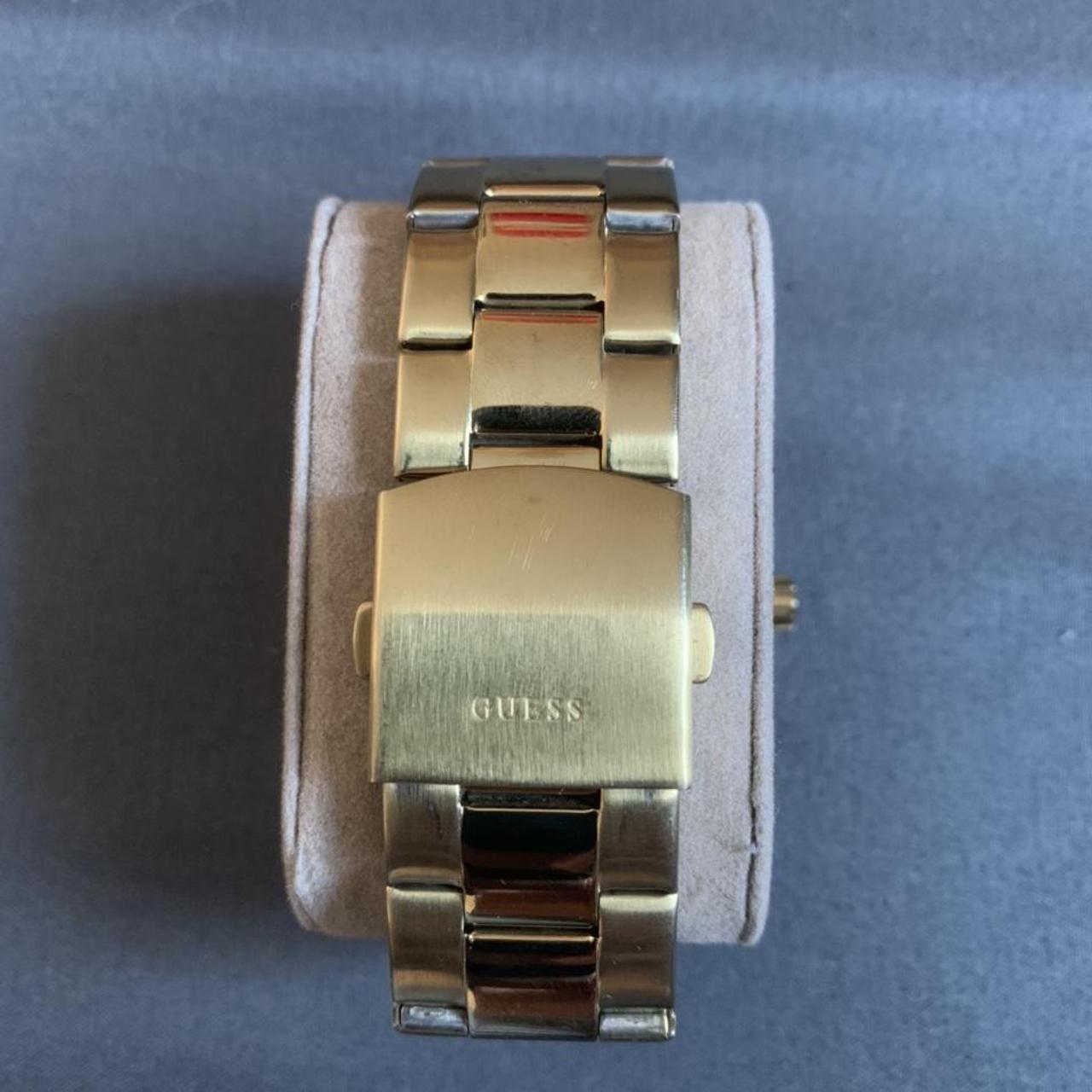 GUESS U15061G2 Gold-Tone Men's Chronograph Watch Depop