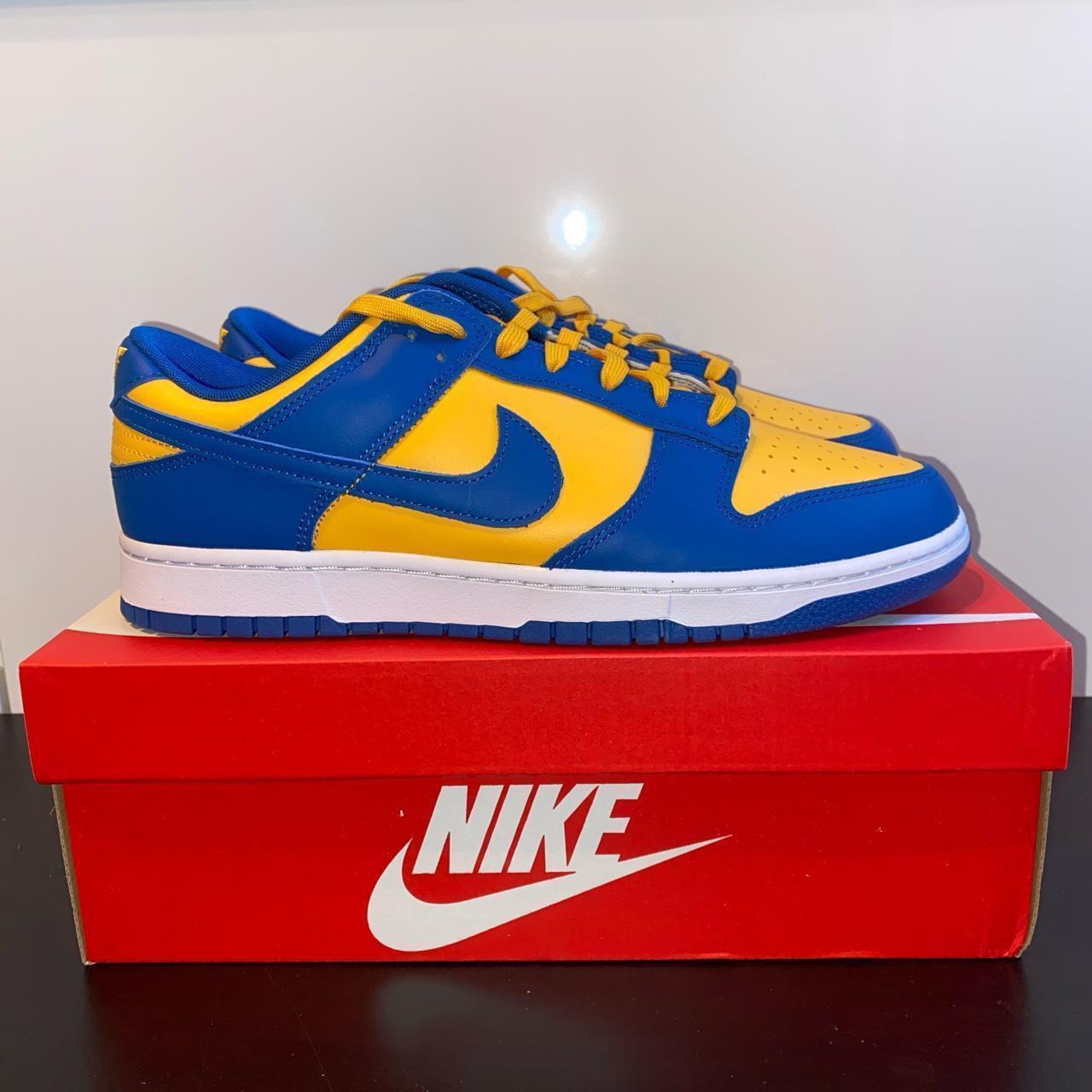 Nike Dunk Low Retro Blue Jay / Blue Jay UCLA • Size... - Depop