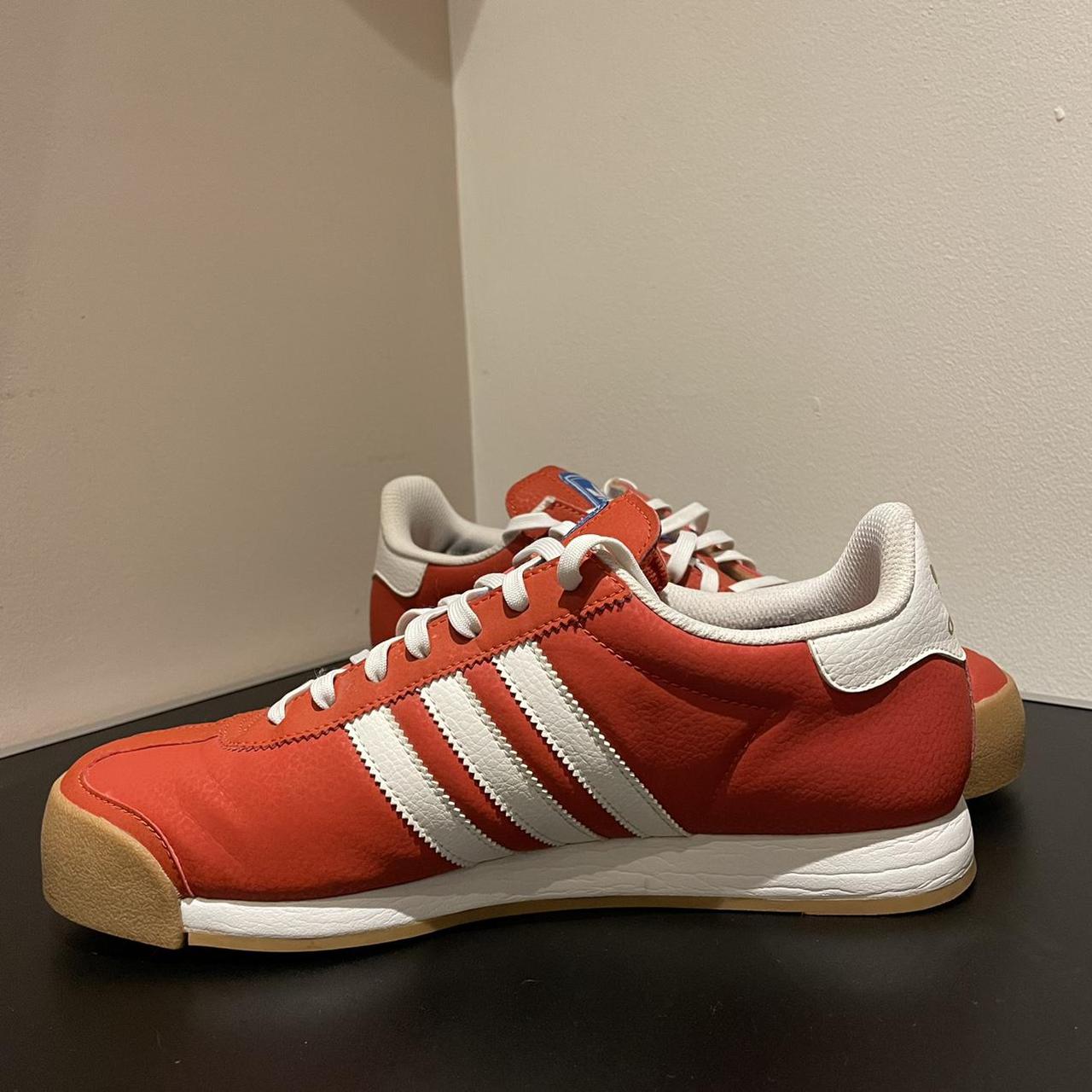 Adidas samoa orange best sale homme