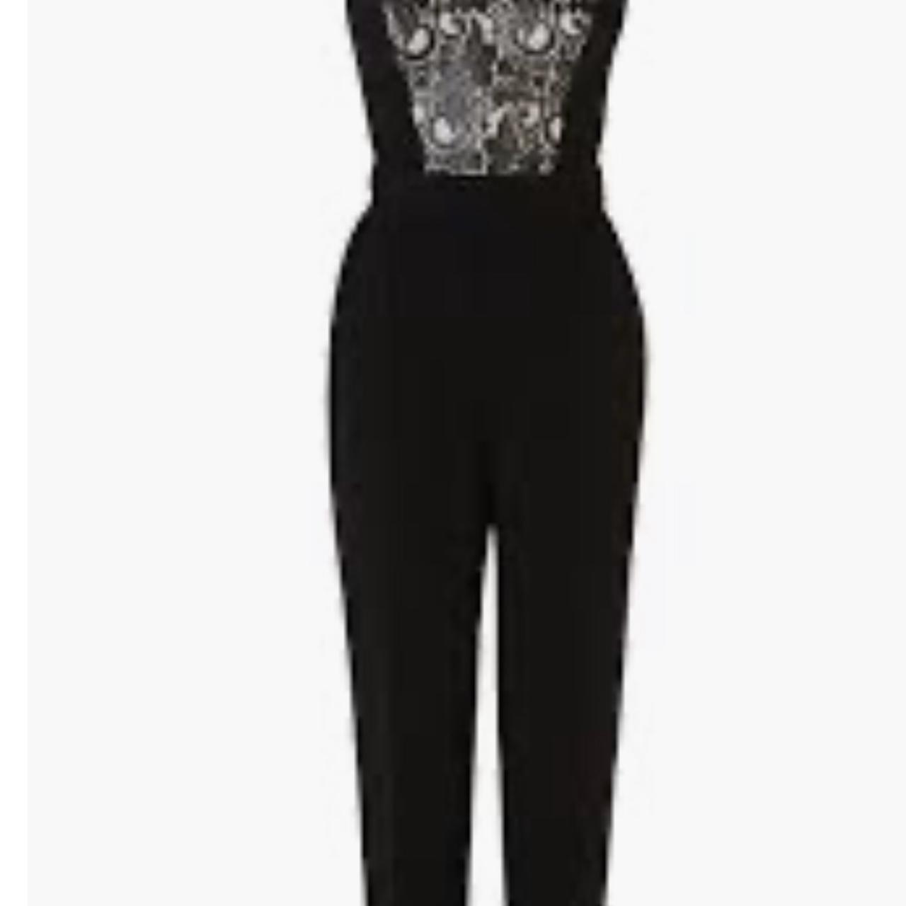 Karen Millen Tuxedo jumpsuit Perfect for Xmas Depop