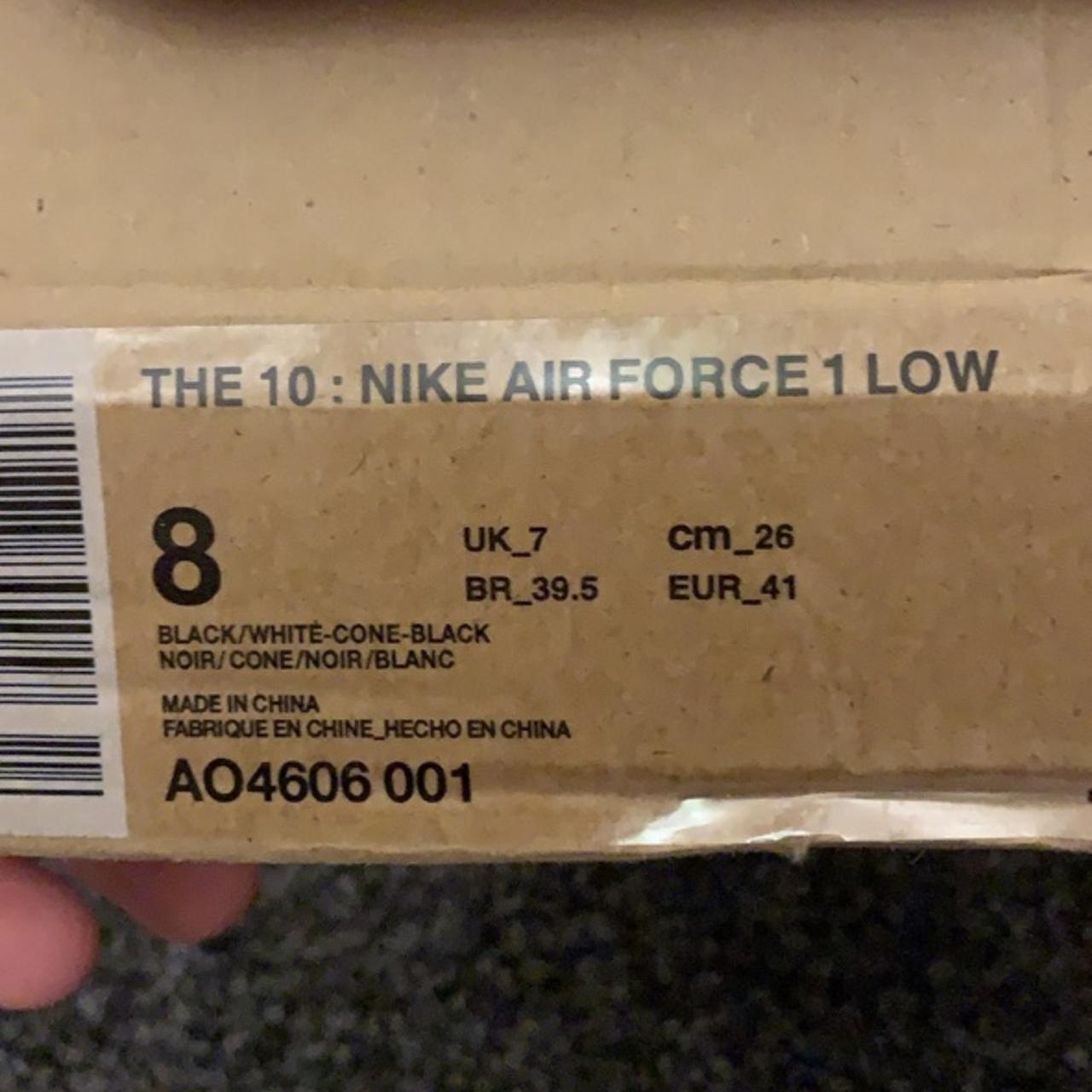 Offwhite Air Force 1 “moma” comes with og box, - Depop