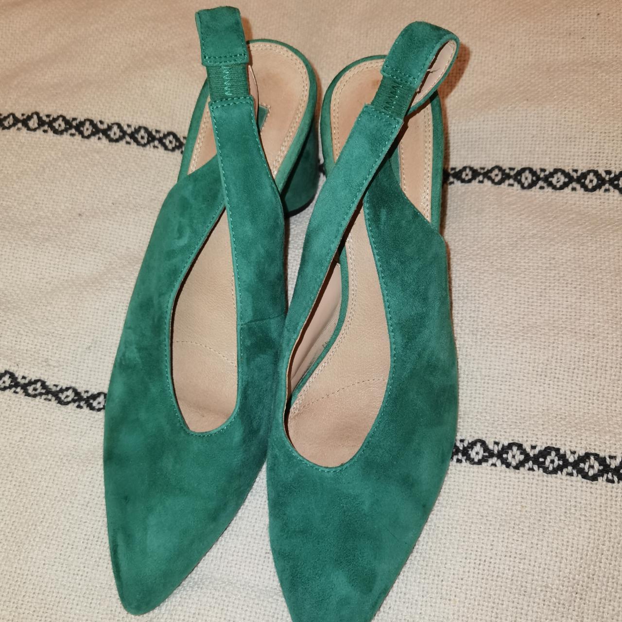 Topshop green clearance heels